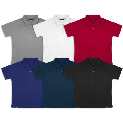 TRENDSWEAR Ace Performance Womens Polyester Polo