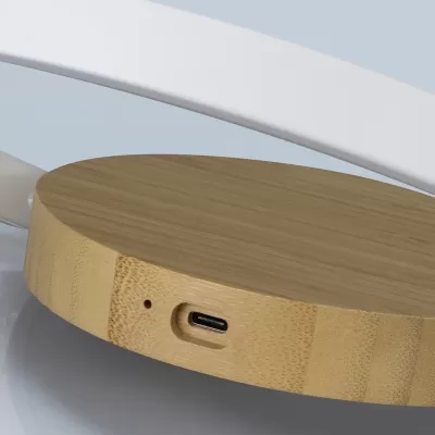Twilight Bamboo Wireless Charging Night Light