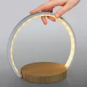 Twilight Bamboo Wireless Charging Night Light