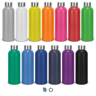 branded Venus 600ml Recycled Aluminium Bottle, from our range of promotional Drink Bottles - Metal