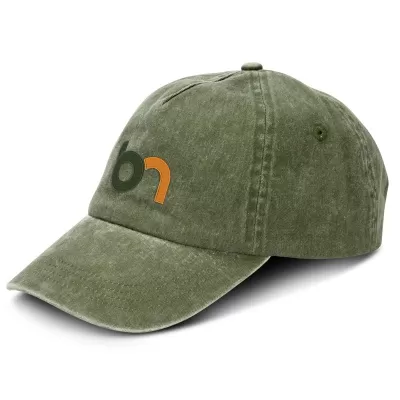 Vintage Washed 5 Panel Cotton Cap