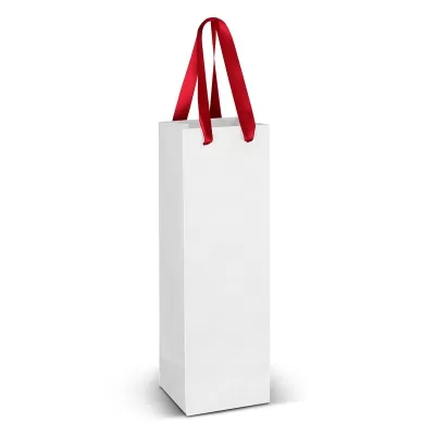 Wine 3.5L Full Colour Ribbon Handle Paper Bag