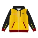 Womens Custom Active Zipped Polyester Hoodie