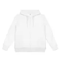 Womens Custom Active Zipped Polyester Hoodie