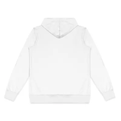 Womens Custom Active Zipped Polyester Hoodie