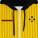 Womens Custom Active Zipped Polyester Hoodie
