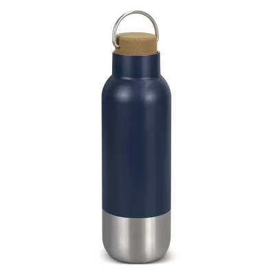 branded Wynn 650ml Cork Lid Stainless Steel Vacuum Bottle, from our range of promotional Drink Bottles - Metal