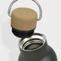 branded Wynn 650ml Cork Lid Stainless Steel Vacuum Bottle, from our range of promotional Drink Bottles - Metal