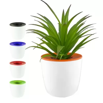 Mini Plastic Desk Plant Pot
