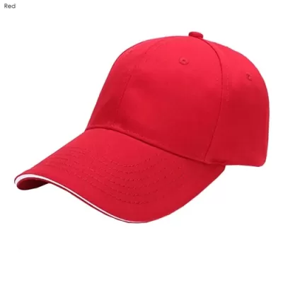 Const 6 Panel Cotton Sandwich Cap