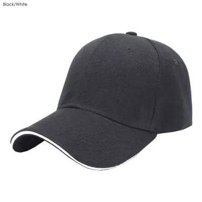 Const 6 Panel Cotton Sandwich Cap