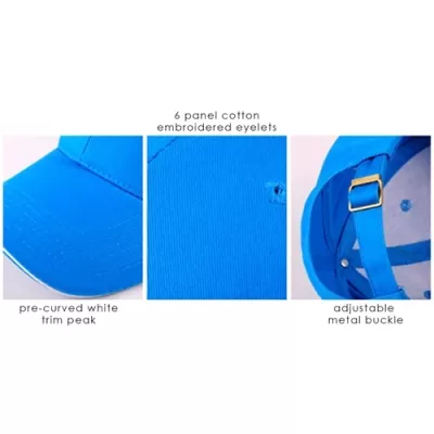 Const 6 Panel Cotton Sandwich Cap