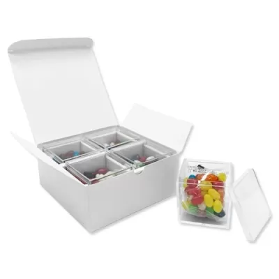 Jelly Beans in 4 Cube Gift Pack