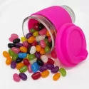 Jelly Beans in Carlo Glass Coffee Cup