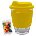 Jelly Beans in Carlo Glass Coffee Cup