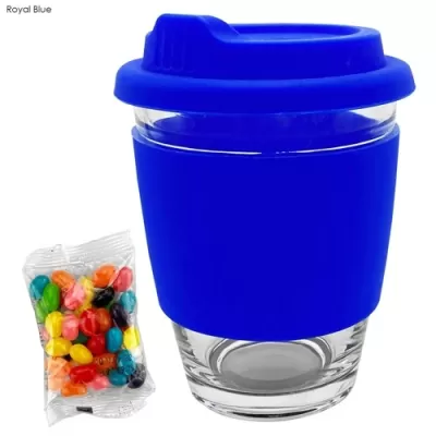 Jelly Beans in Carlo Glass Coffee Cup