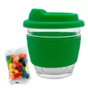 Jelly Beans in Venice Glass Coffee Cup