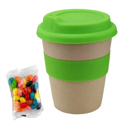 Jelly Beans in 250ml Bamboo Cup