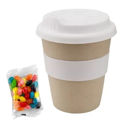 Jelly Beans in 250ml Bamboo Cup