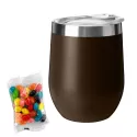 Jelly Beans in Wine Coffee Cup