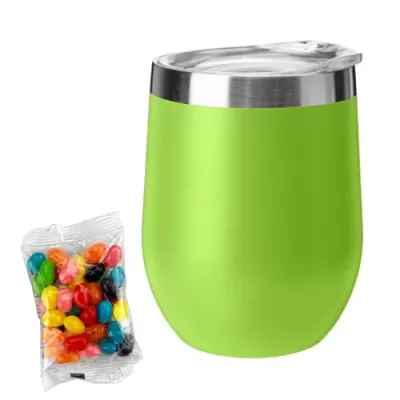 Jelly Beans in Wine Coffee Cup
