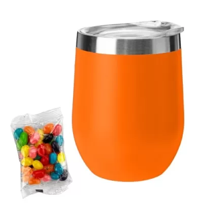 Jelly Beans in Wine Coffee Cup