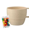Jelly Beans in Vetto Wheat Straw Cup