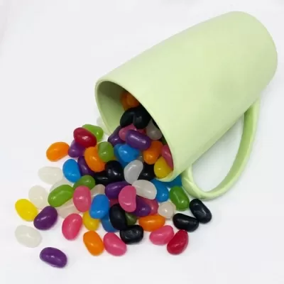 Jelly Beans in Envee Bamboo Mug