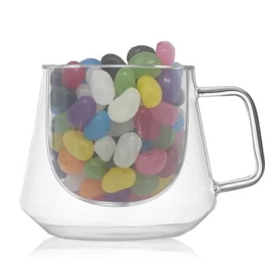 Jelly Beans in Diamond Coffee Cup