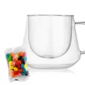 Jelly Beans in Diamond Coffee Cup