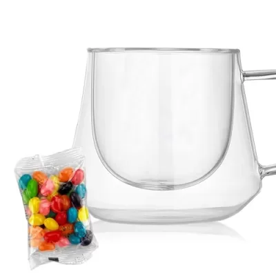 Jelly Beans in Diamond Coffee Cup