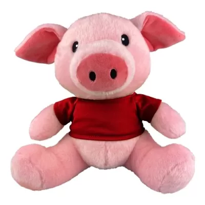 branded Pig Plush Toy, from our range of promotional Teddy Bears & Plush Toys