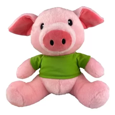 branded Pig Plush Toy, from our range of promotional Teddy Bears & Plush Toys