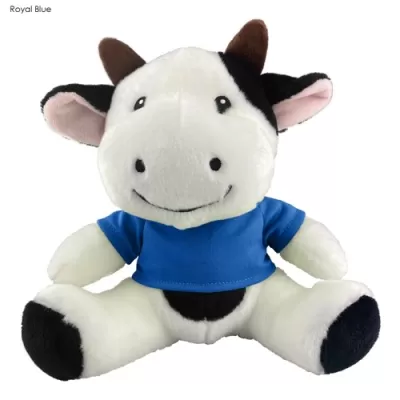 branded Cow Plush Toy, from our range of promotional Teddy Bears & Plush Toys