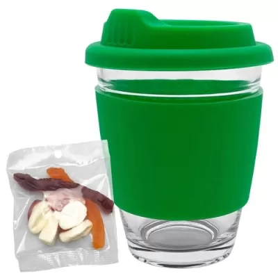 Jelly Party Mix in Carlo Glass Coffee Cup