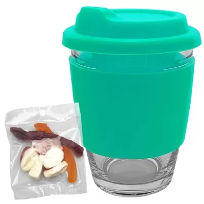 Jelly Party Mix in Carlo Glass Coffee Cup