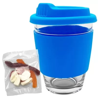 Jelly Party Mix in Carlo Glass Coffee Cup