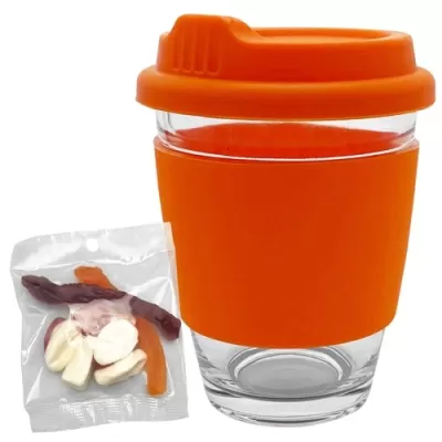 Jelly Party Mix in Carlo Glass Coffee Cup