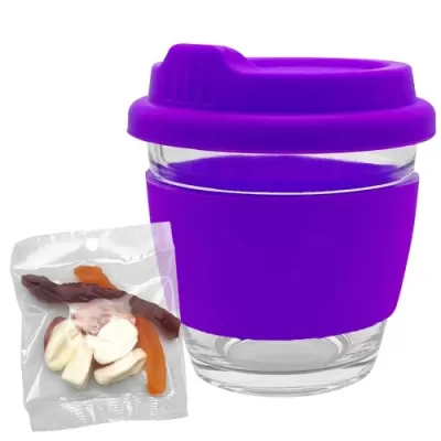 Jelly Party Mix in Venice Glass Coffee Cup