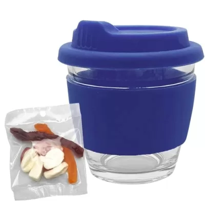 Jelly Party Mix in Venice Glass Coffee Cup