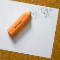 Pencil Shaped Rubber Eraser