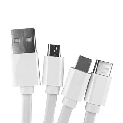 Phone Stand Bamboo Charging Cable Keyring