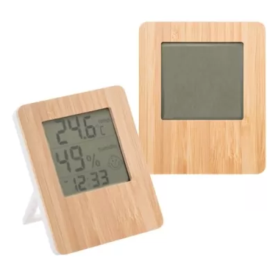 Bamboo Desk Clock