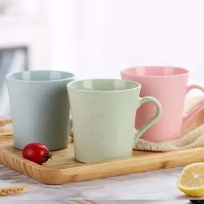 Lewis 280ml Wheat Straw Coffee Cup