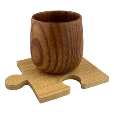 Large 210ml Wooden Coffee Cup