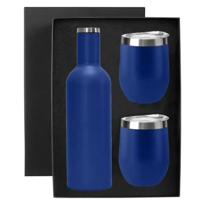Shiraz Stainless Steel Wine and Coffee Gift Set