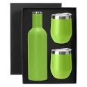 Shiraz Stainless Steel Wine and Coffee Gift Set