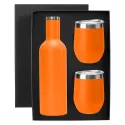 Shiraz Stainless Steel Wine and Coffee Gift Set