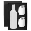 Shiraz Stainless Steel Wine and Coffee Gift Set