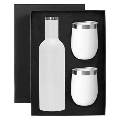 Shiraz Stainless Steel Wine and Coffee Gift Set
